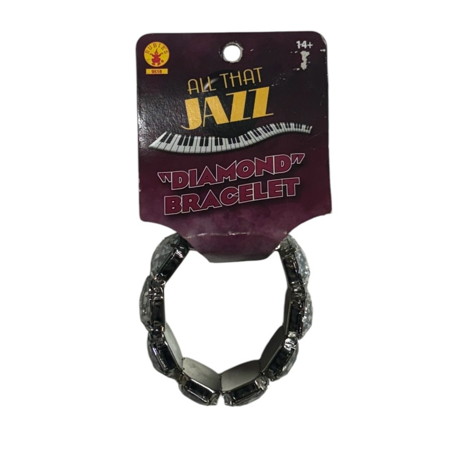 Rubie’s All That Jazz “Diamond” Style Bracelet. Brand New Never Used Or Worn!